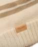 Stripe Beanie - Sand