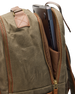 Waxed Canvas Backpack - Loden