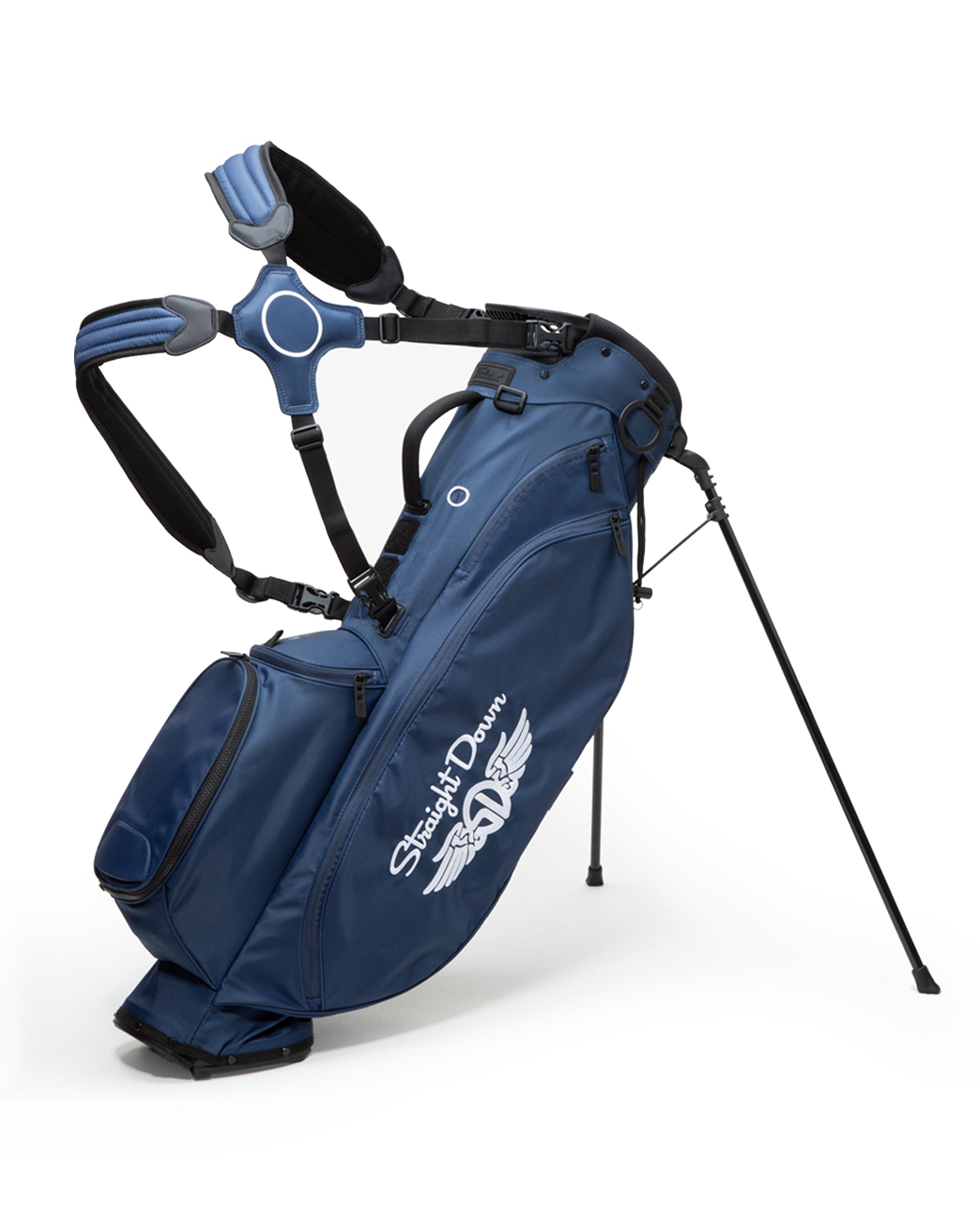Straight Down Players Golf Bag - Navy
