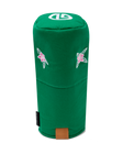Azalea Driver Headcover in Green featuring pink azalea flower embroidery and white SD logo detail