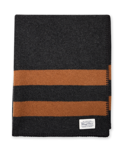 Comfort Throw - Charcoal / Tobacco