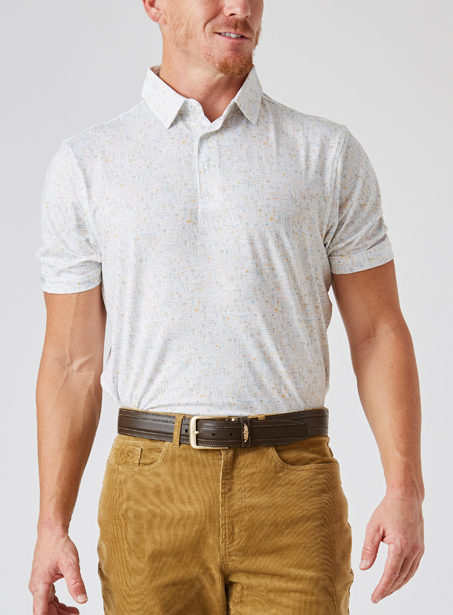 Coachella Polo - White
