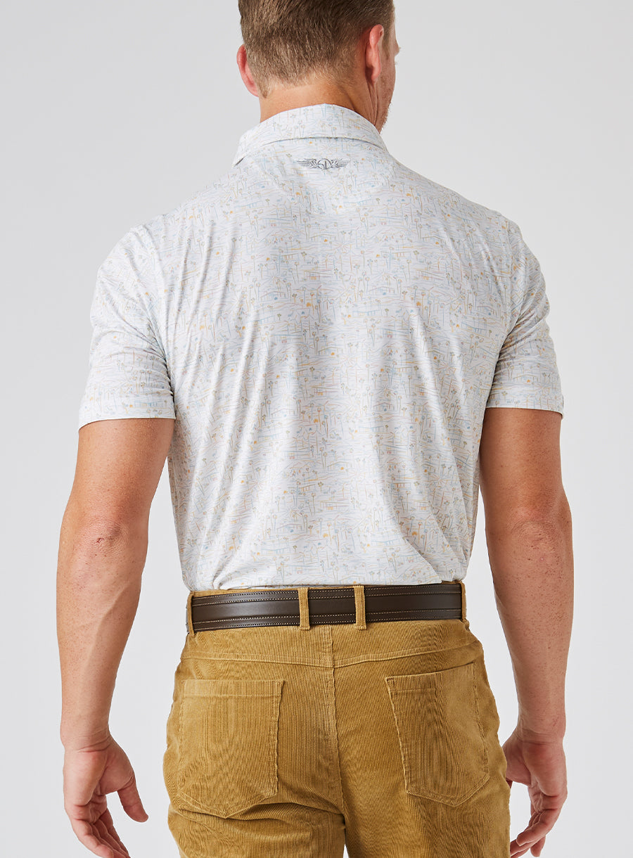 Coachella Polo - White
