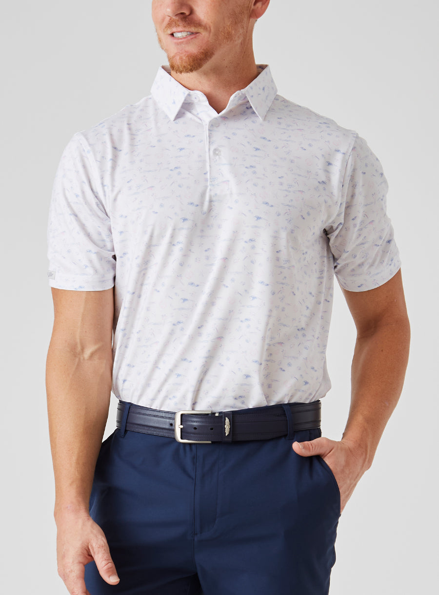 Cocoa Beach Polo - White
