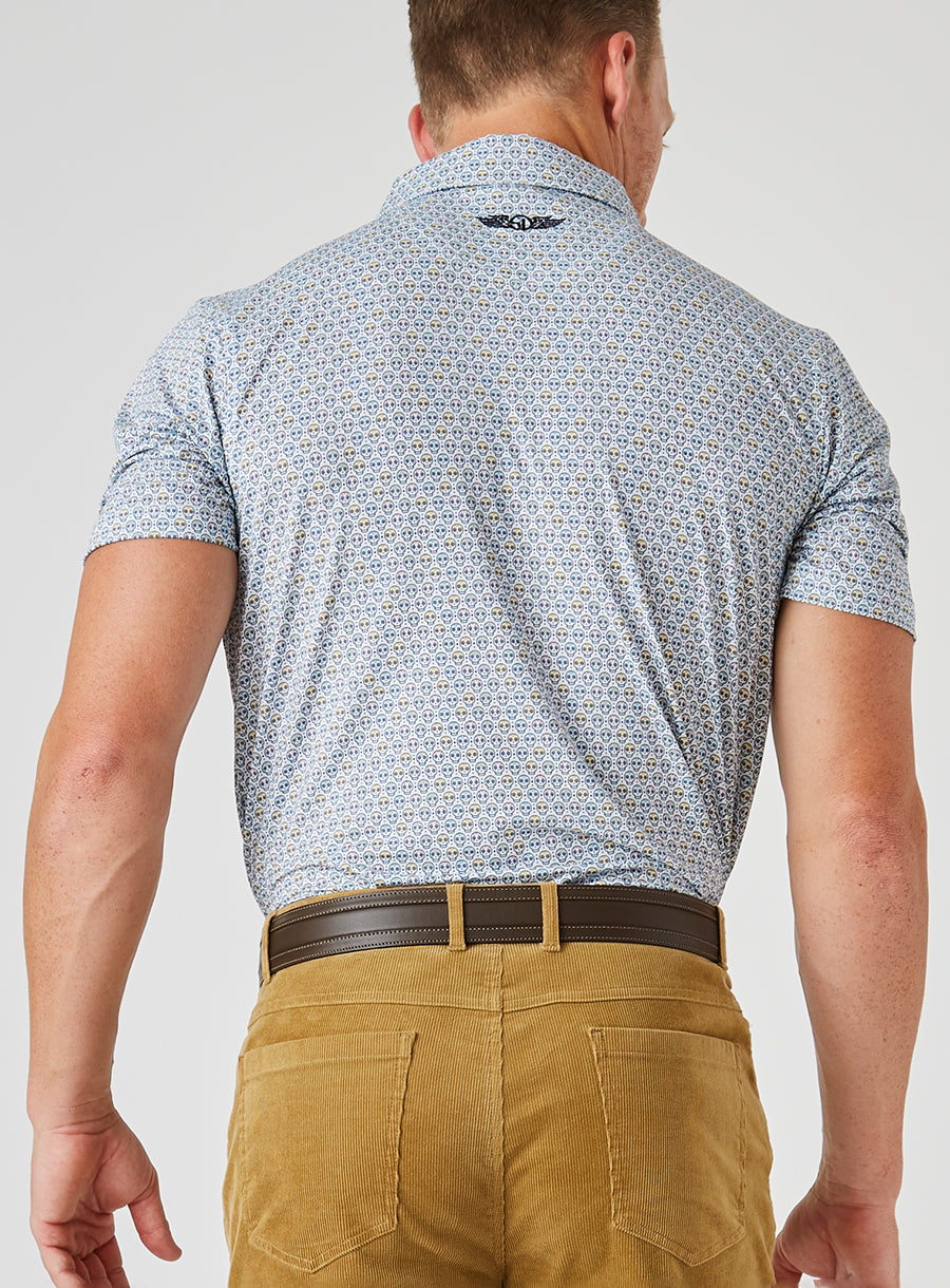 Los Muertos Polo - White
