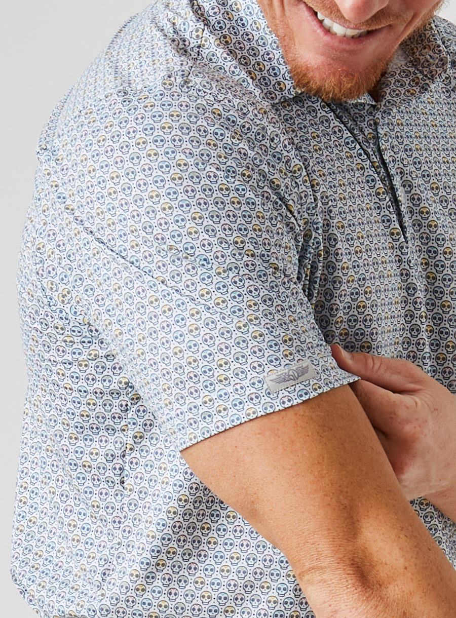 Los Muertos Polo - White
