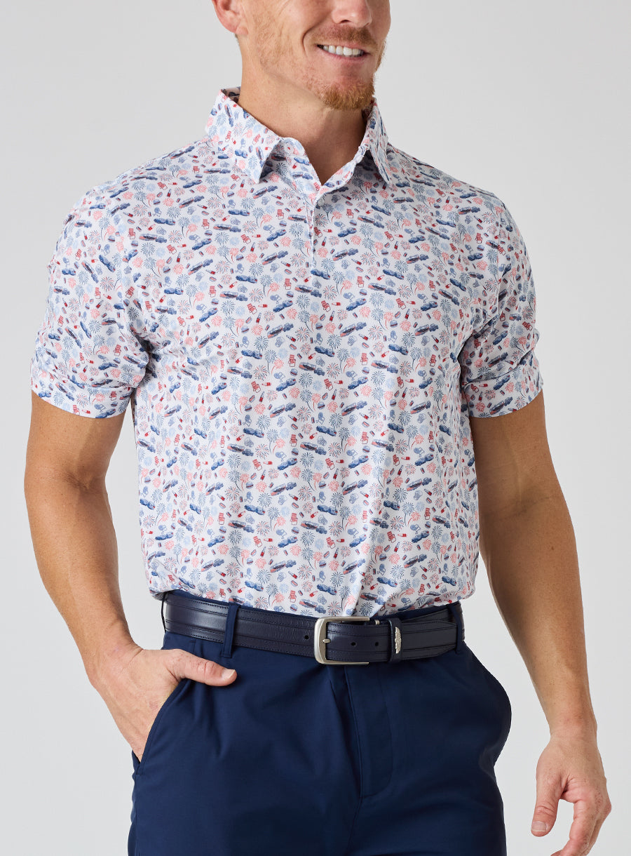 Spartan Fourth Polo - White
