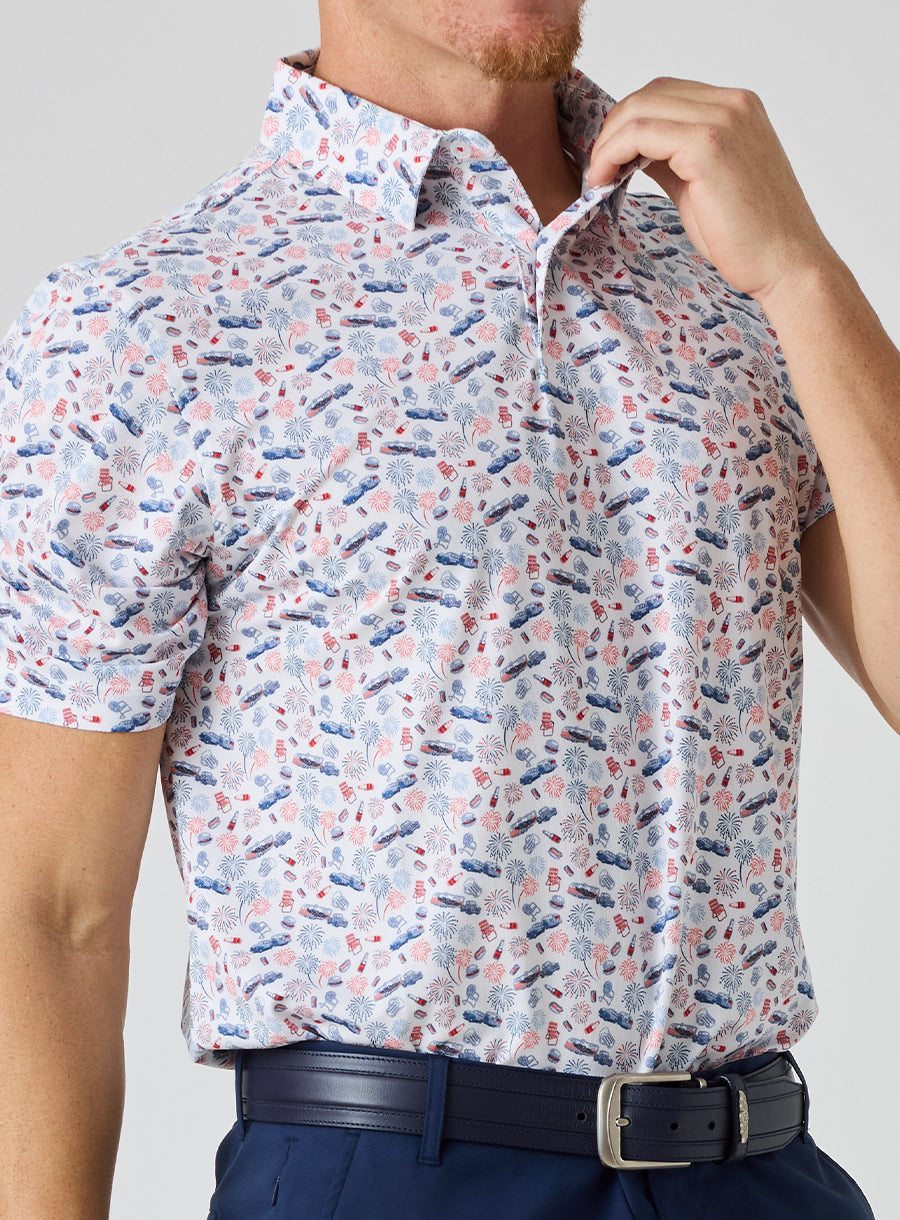 Spartan Fourth Polo - White
