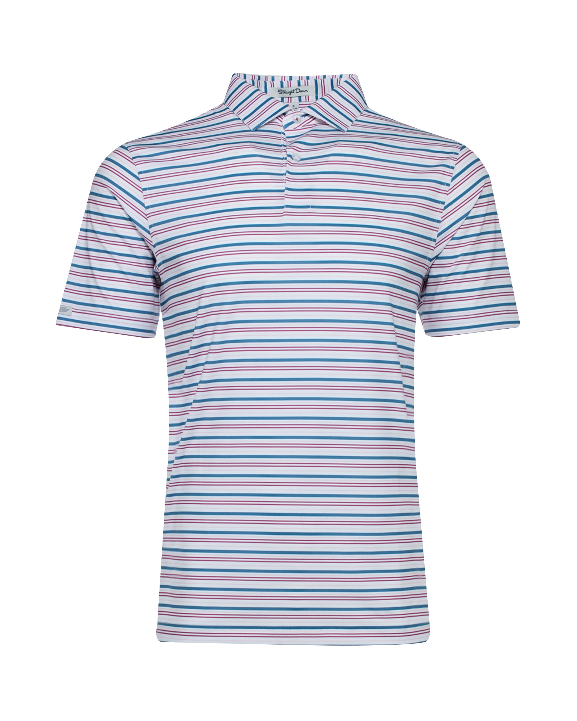 Zuma Stripe Polo - Petrol
