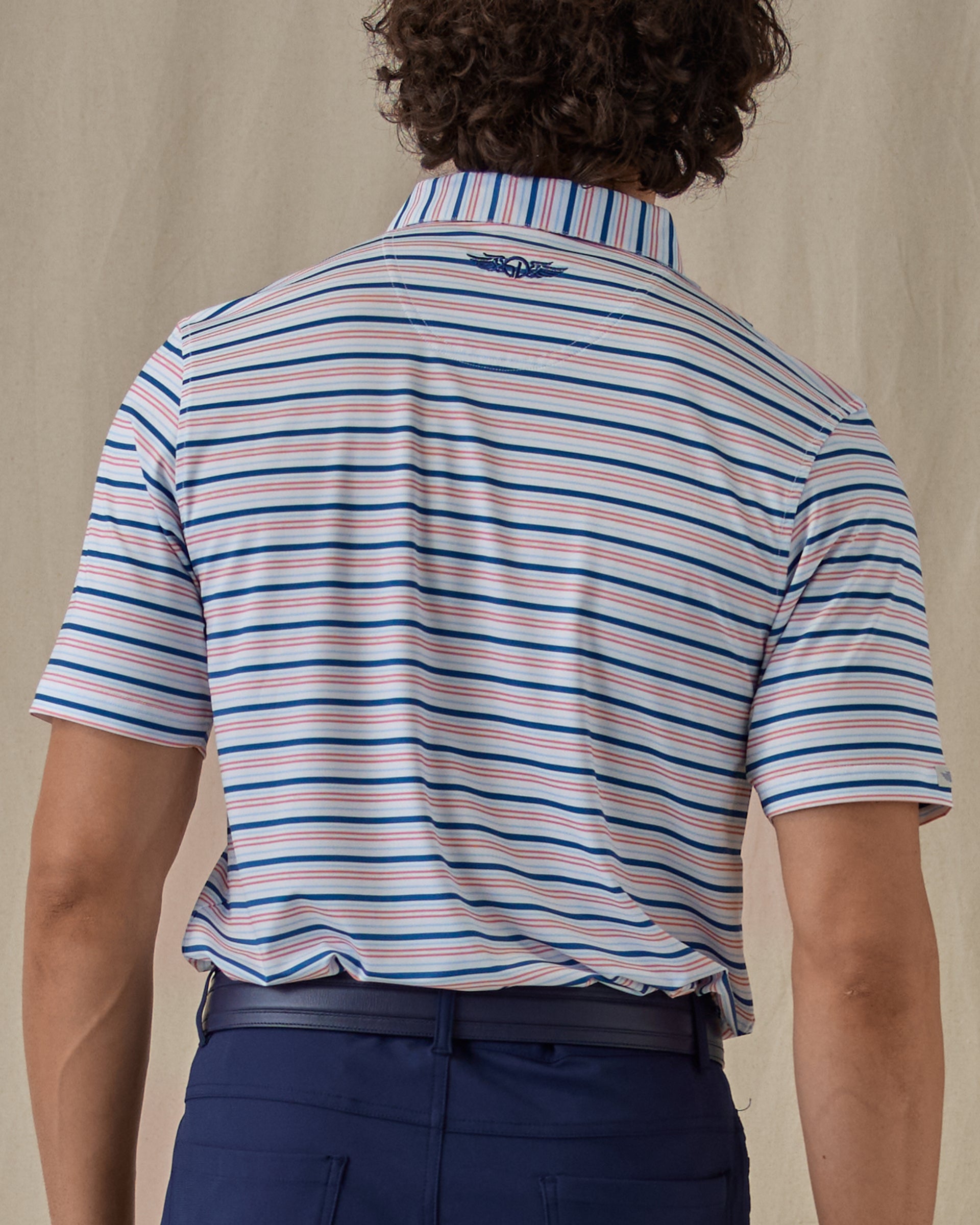 Zuma Stripe Polo - Bering
