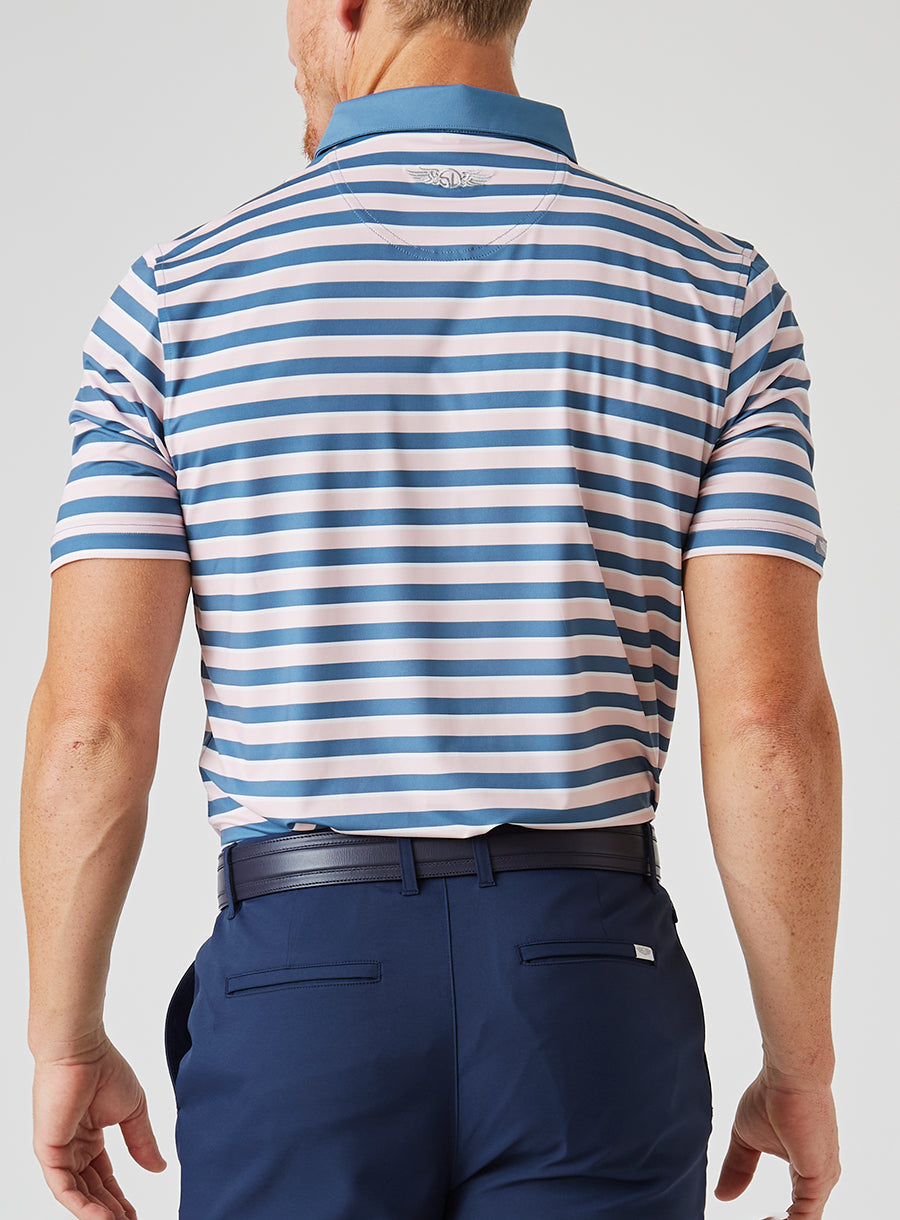 Doheny Stripe Polo - Petrol

