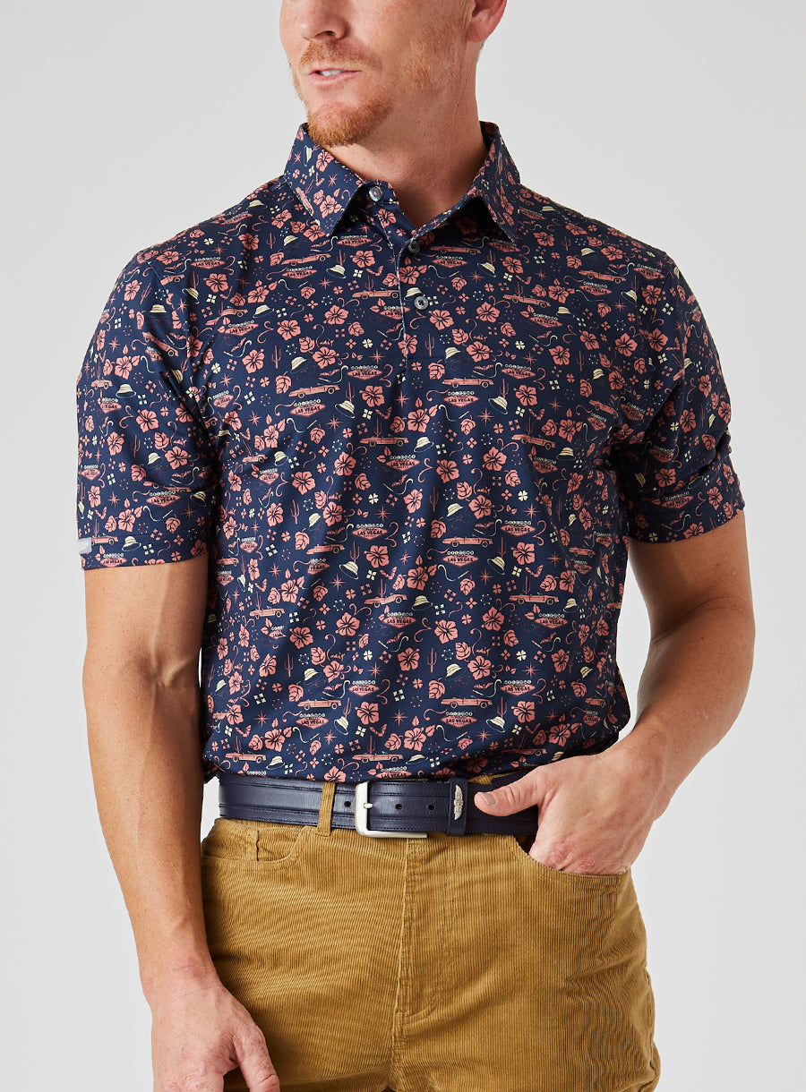 Fear & Loathing Polo - New Indigo
