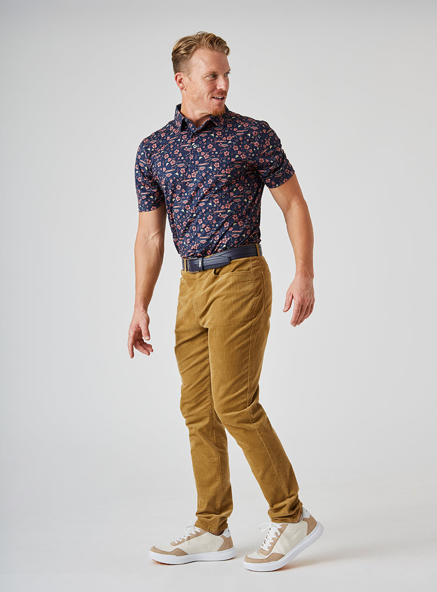 Fear & Loathing Polo - New Indigo
