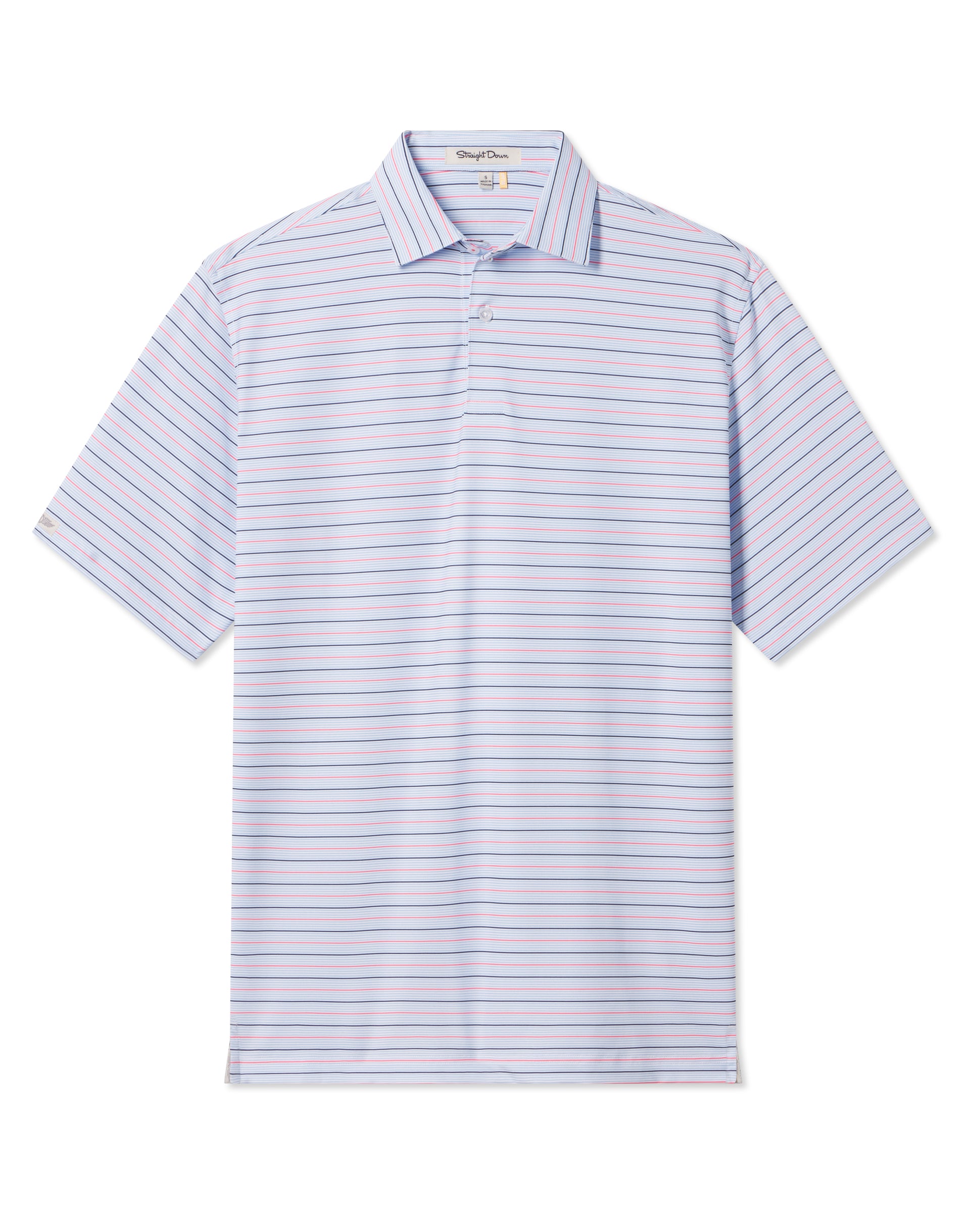 Key West Stripe Polo - Carolina
