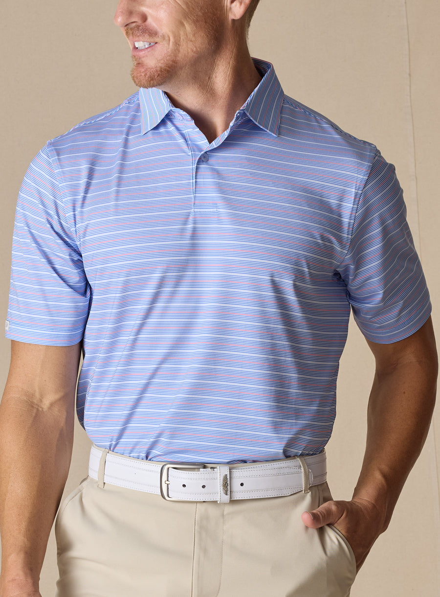 Key West Stripe Polo - Maison
