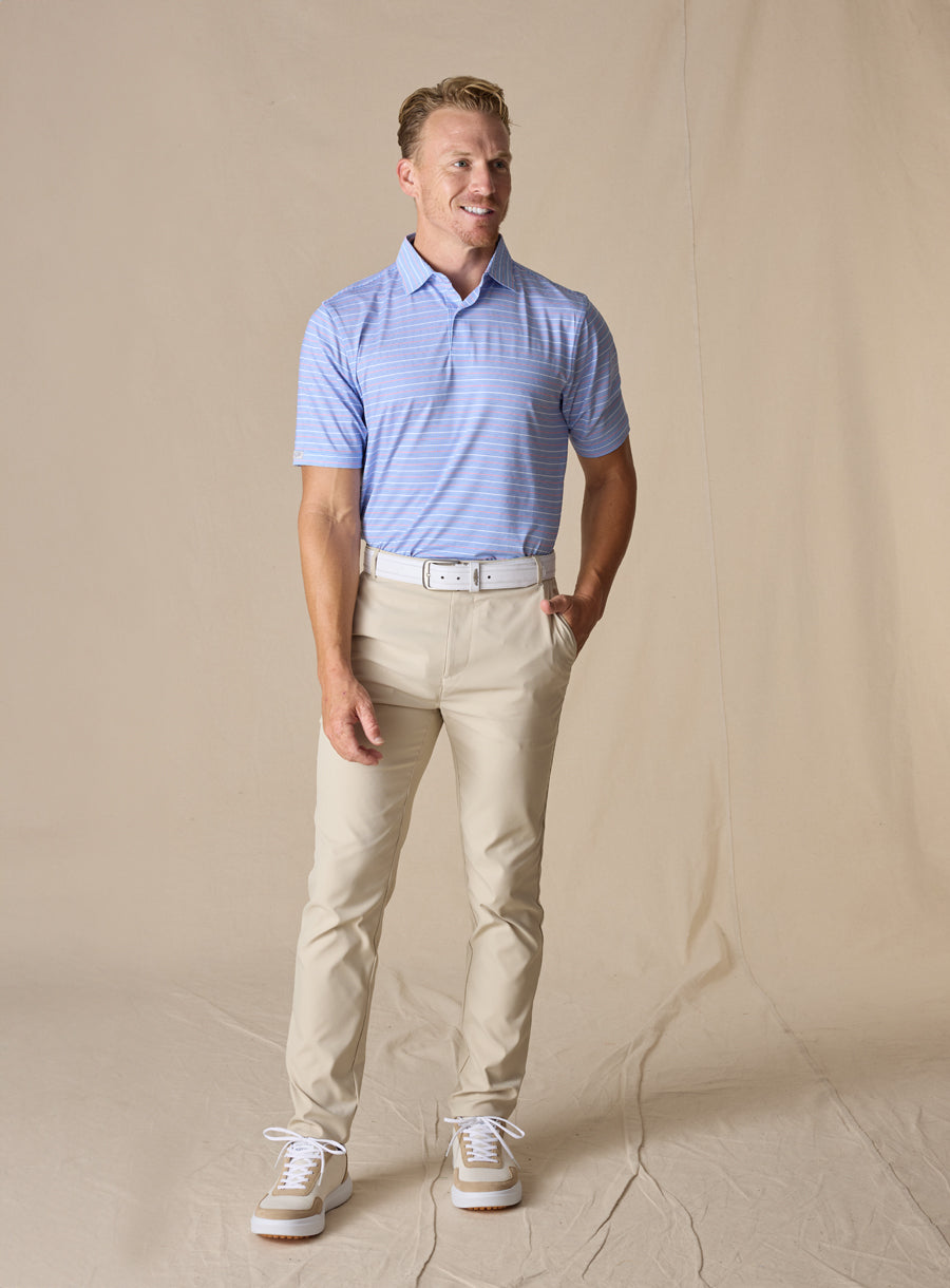 Key West Stripe Polo - Maison
