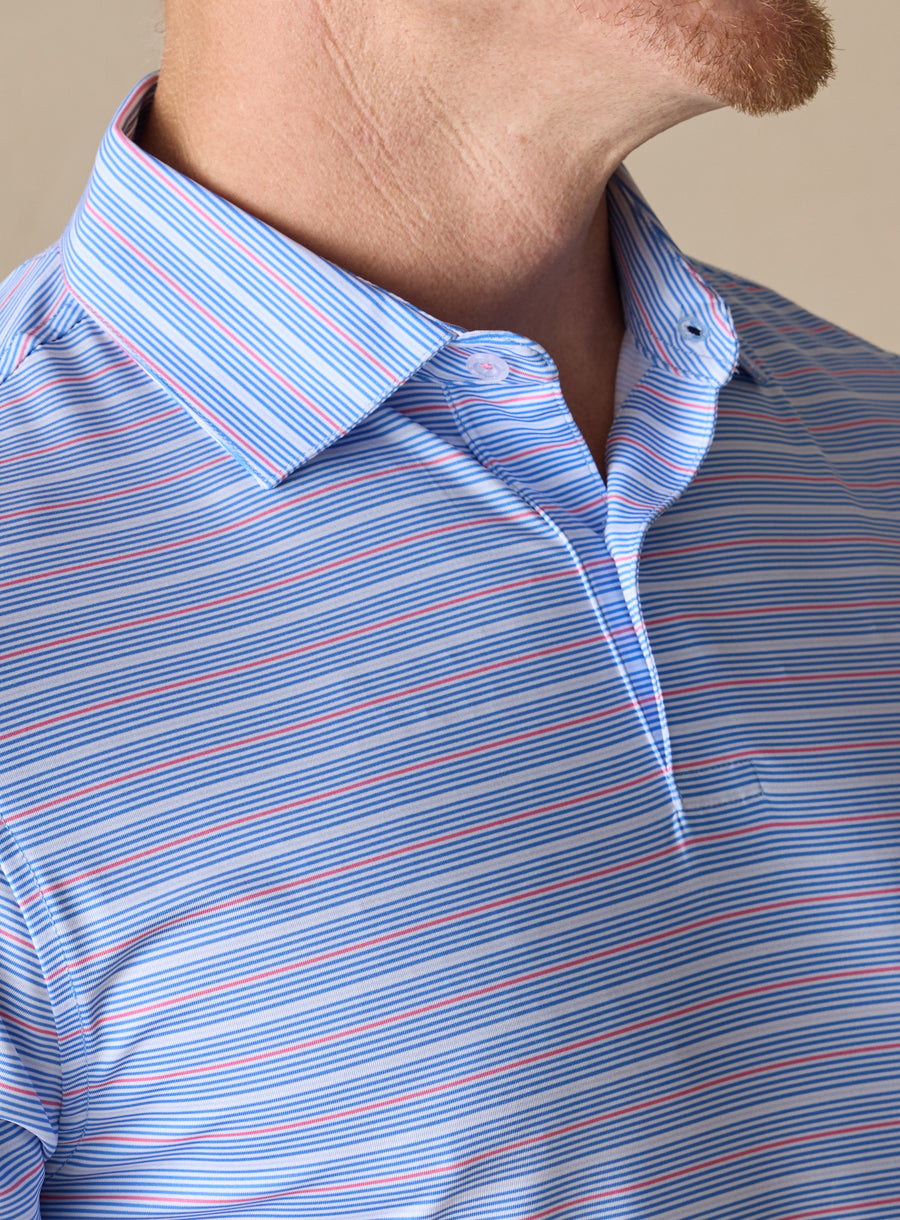 Key West Stripe Polo - Maison
