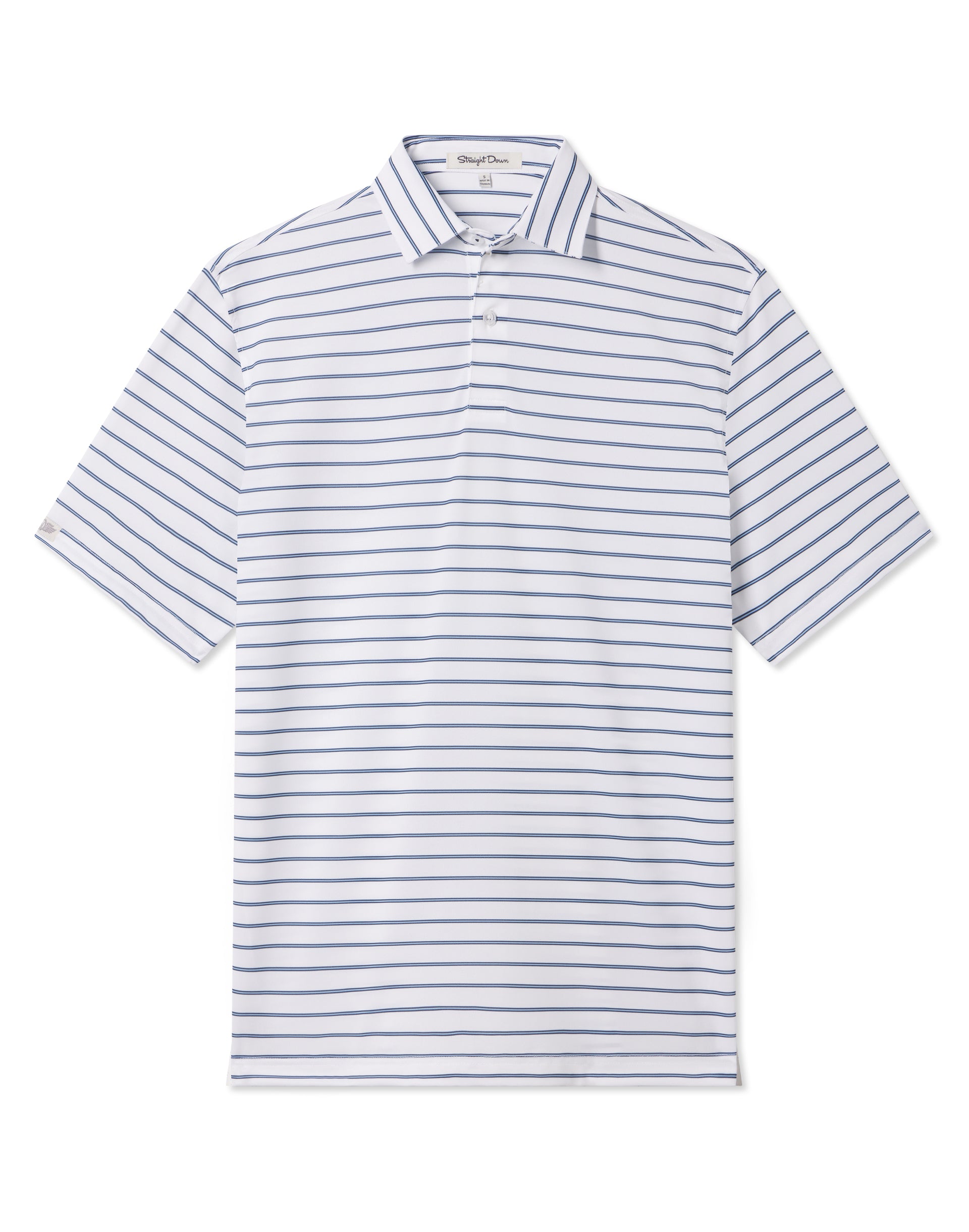 Quintero Stripe Polo - Carolina
