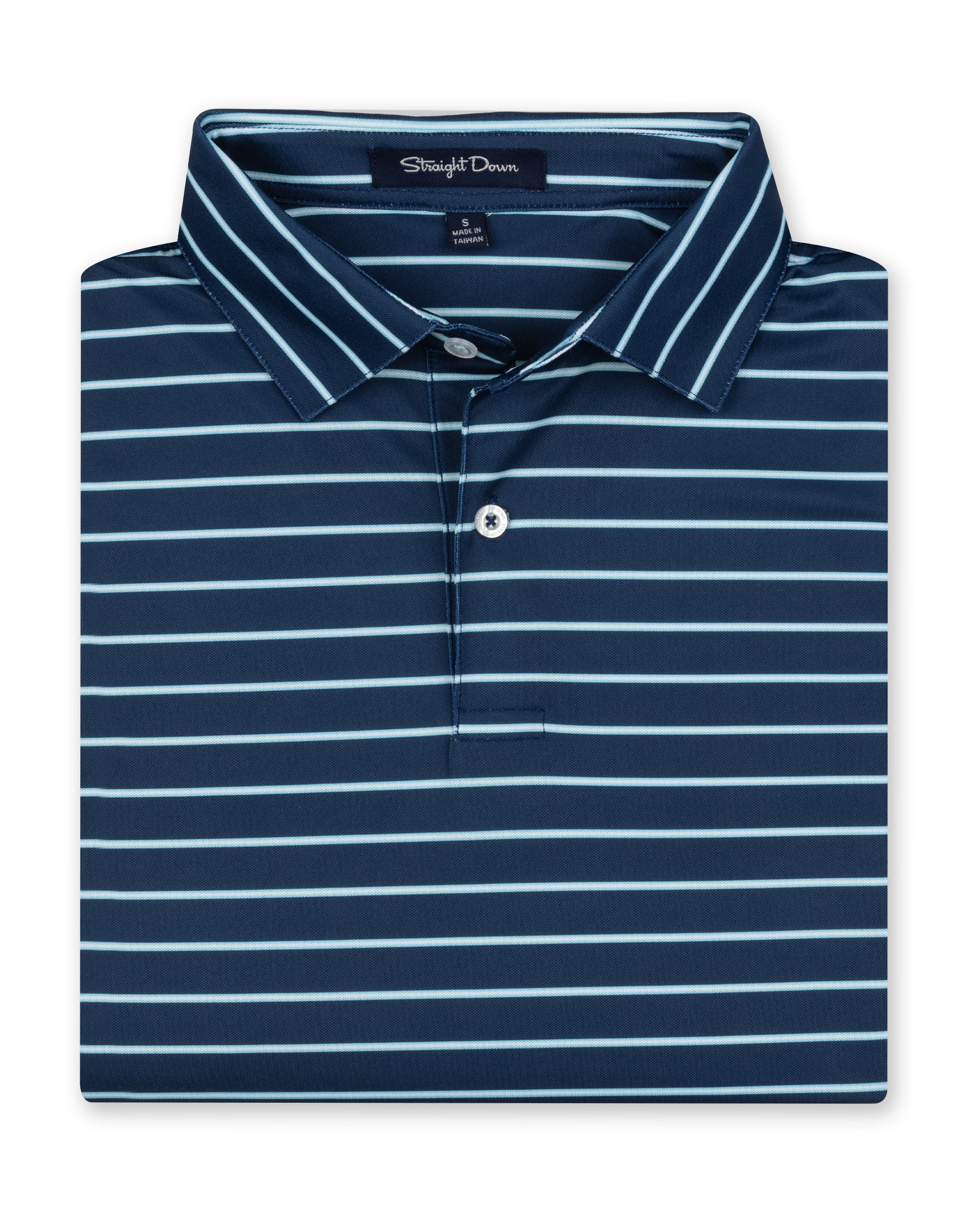 Quintero Stripe Polo - Green Stone
