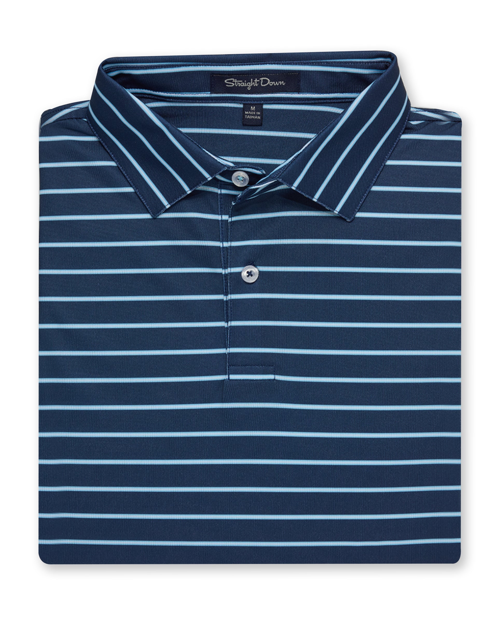 Quintero Stripe Polo - New Indigo
