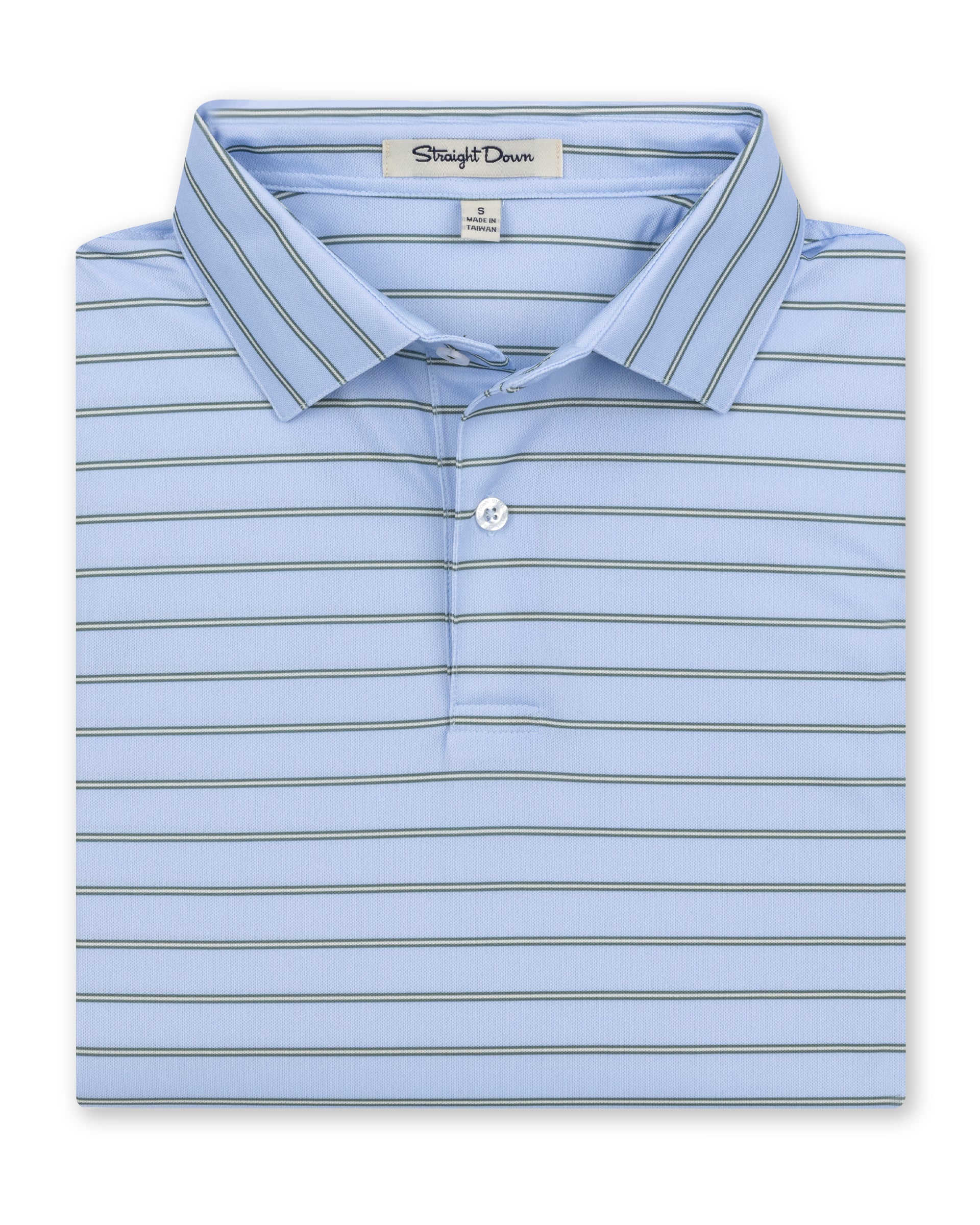 Quintero Stripe Polo - Powder
