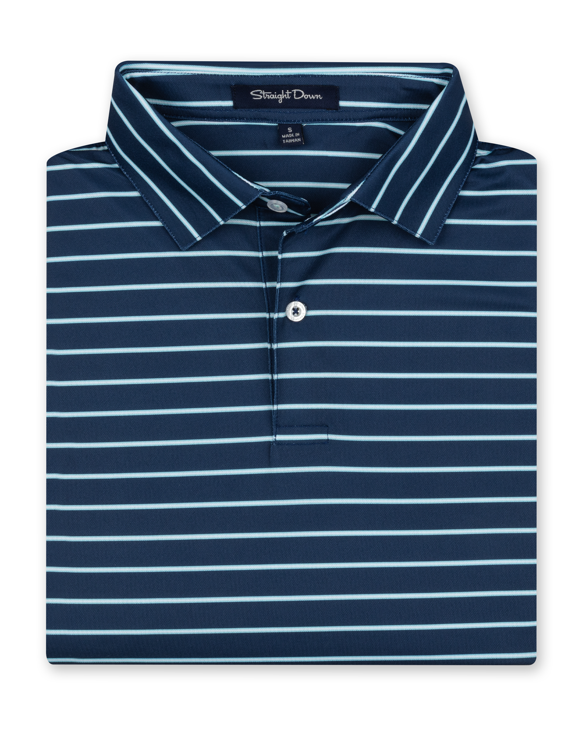 Quintero Stripe Polo - Green Stone
