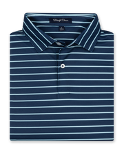 Quintero Stripe Polo - Green Stone