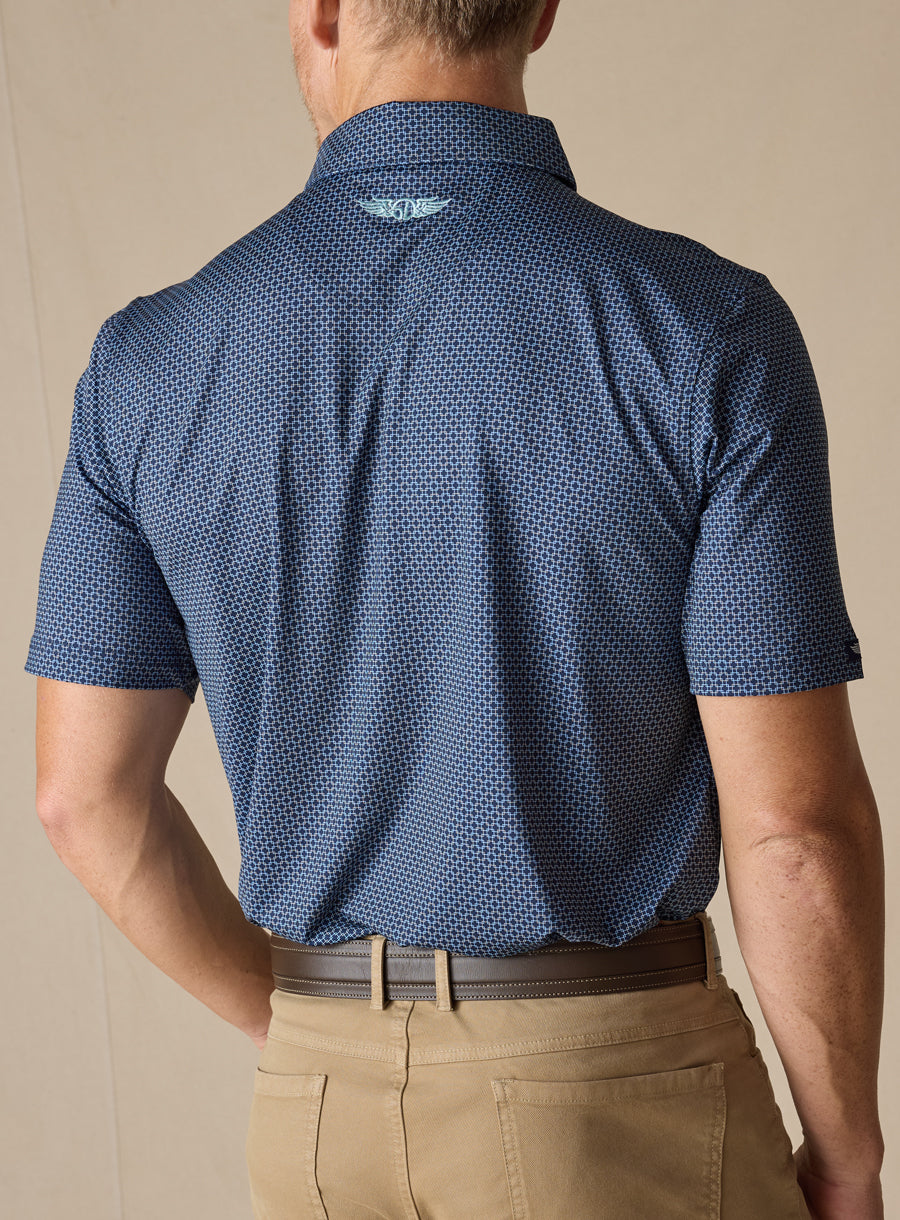 Intersect Polo - New Indigo
