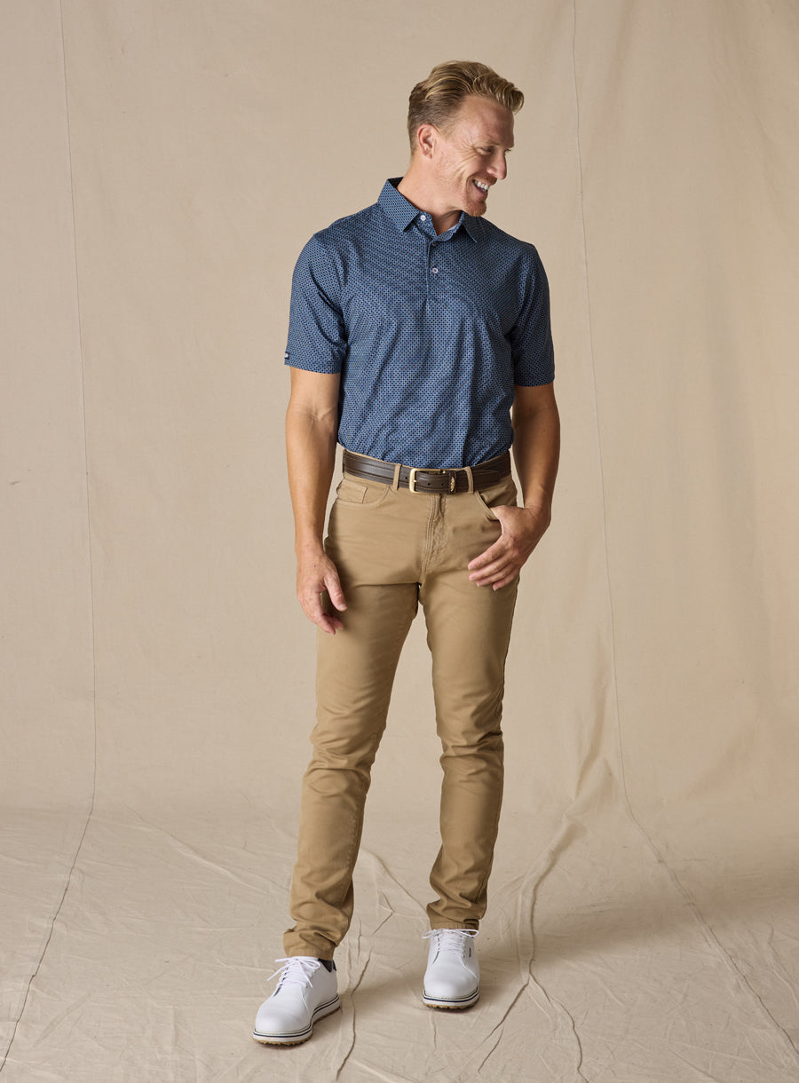 Intersect Polo - New Indigo
