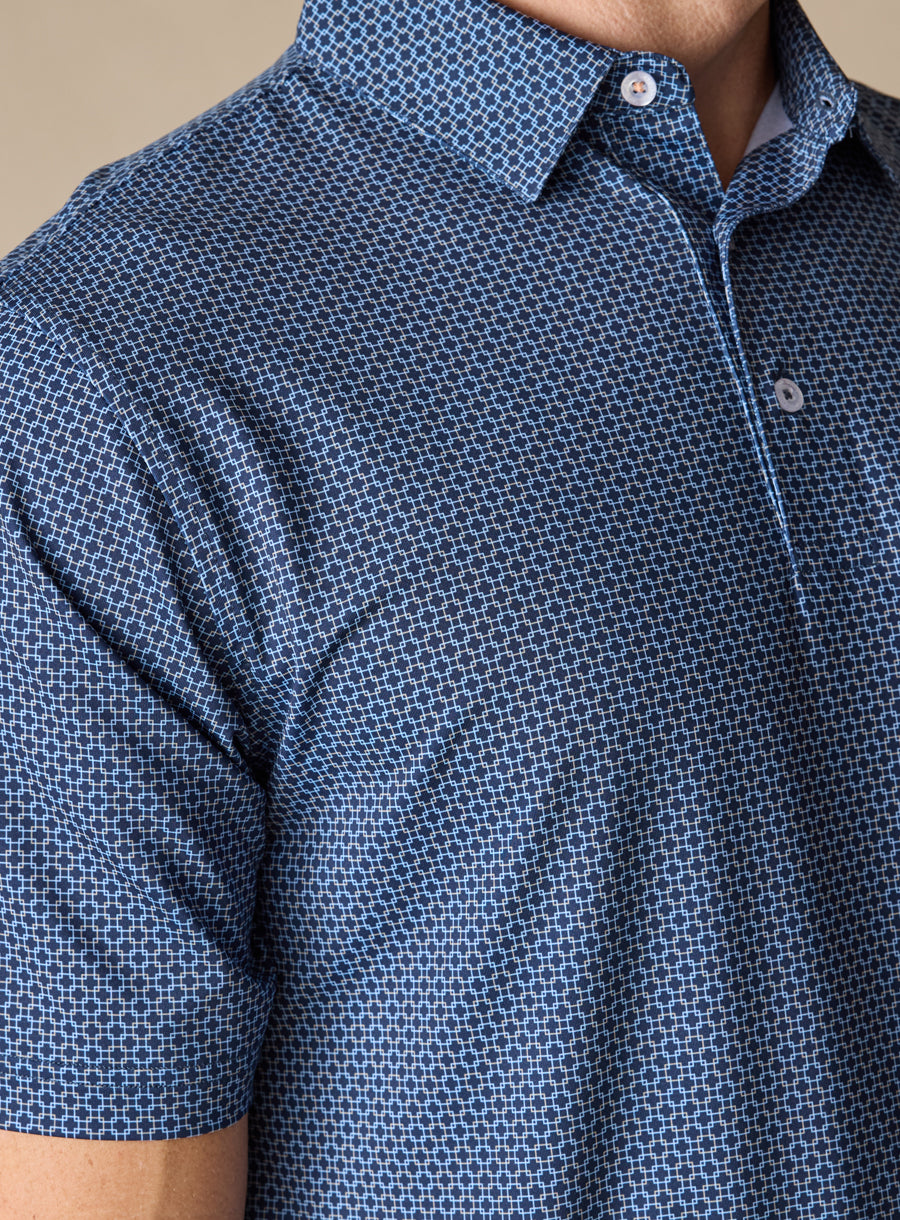 Intersect Polo - New Indigo
