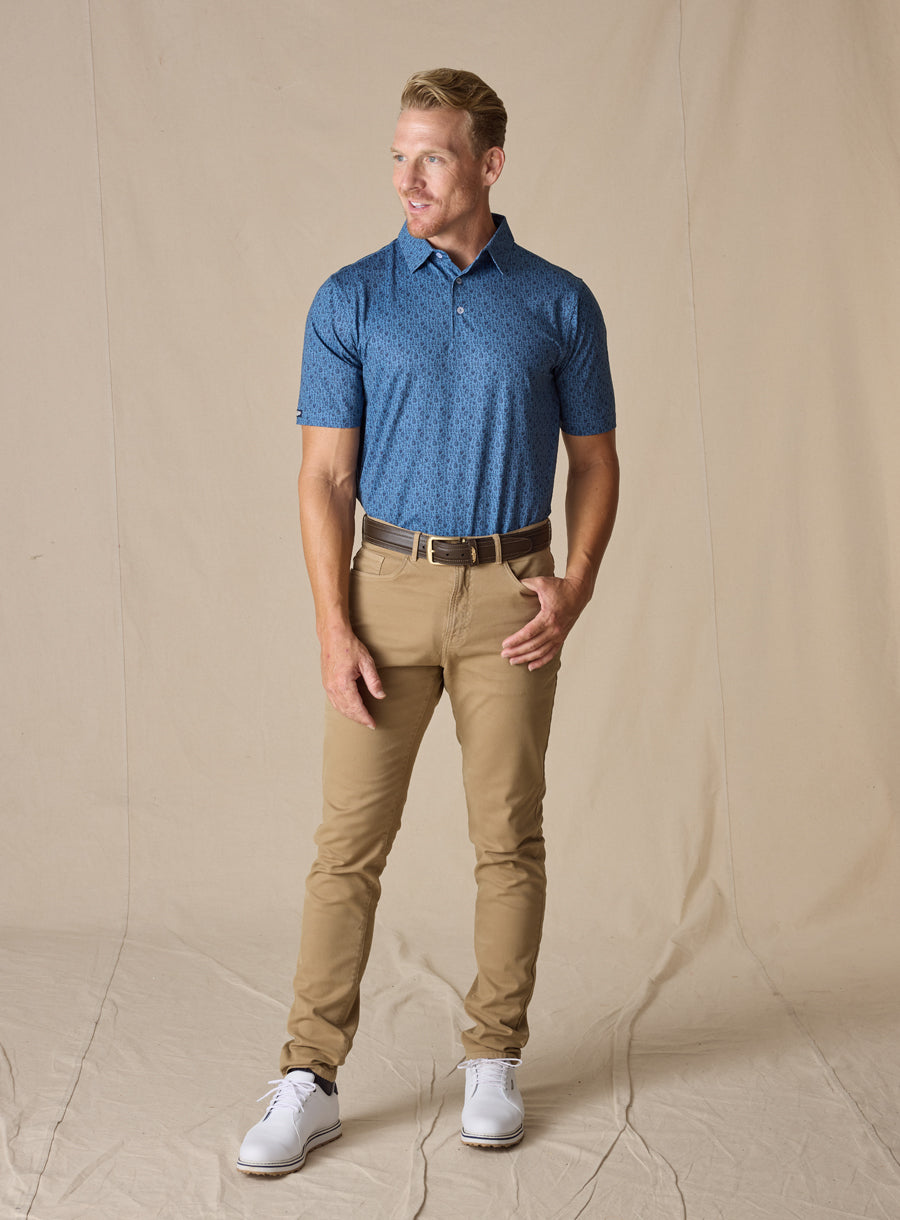 American Oak Polo - Petrol
