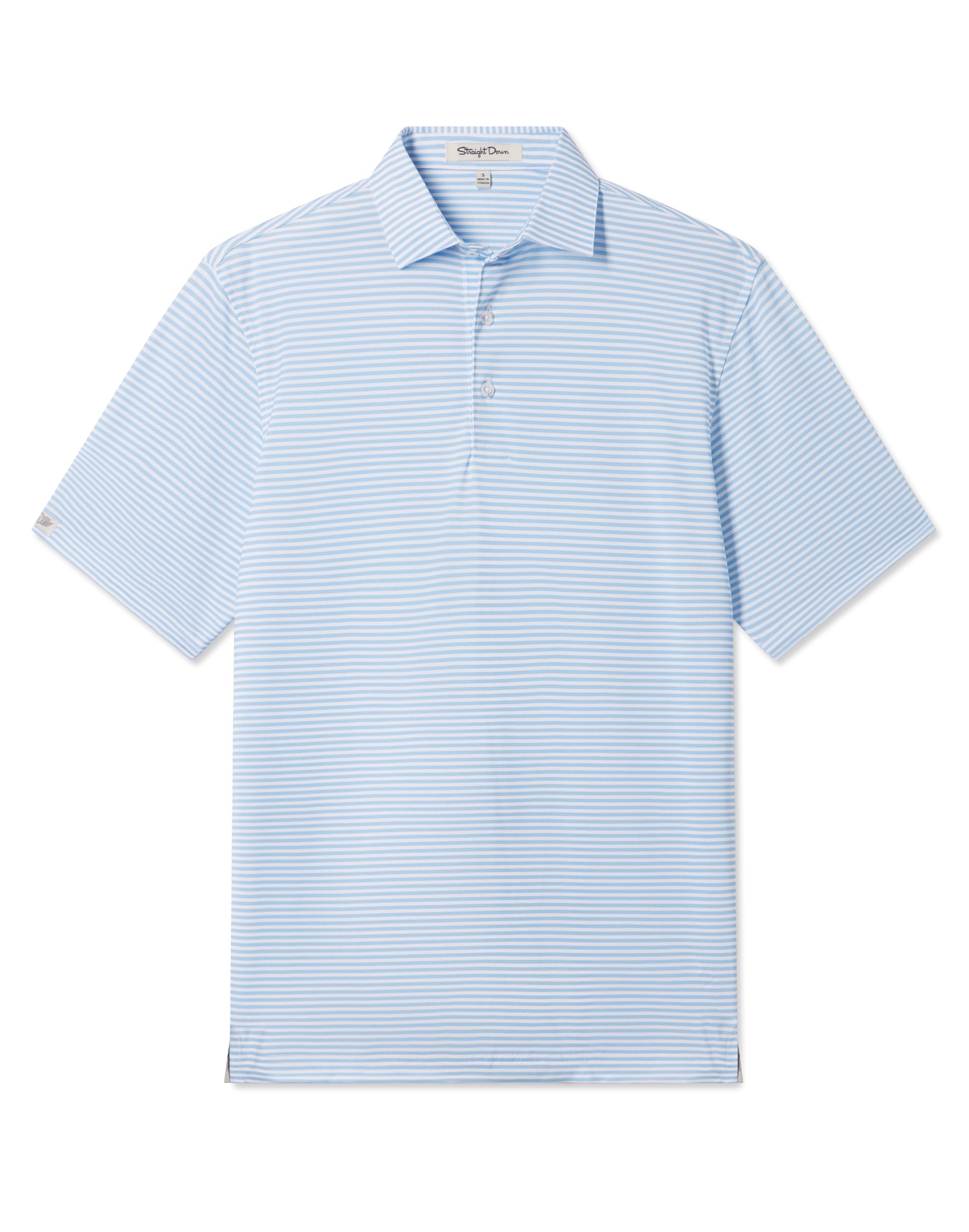 Del Mar Stripe Polo - Carolina
