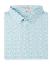 Angler Polo in Sea Green, folded front product view