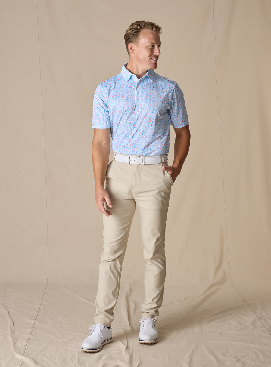 Lucky Lager Polo - Tahoe
