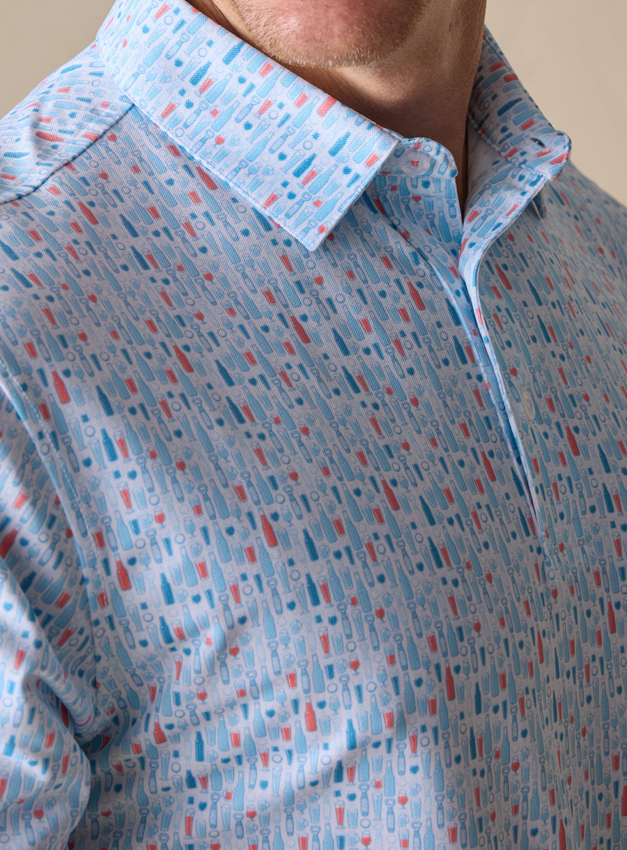 Lucky Lager Polo - Tahoe
