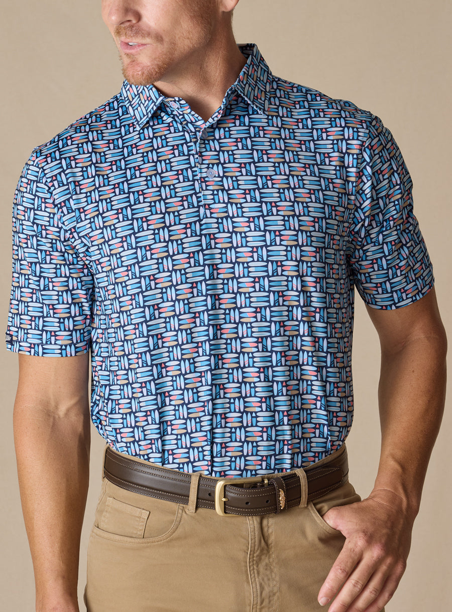 All Conditions Polo - New Indigo
