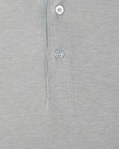 Miramar Polo in Storm, fabric detail close-up view