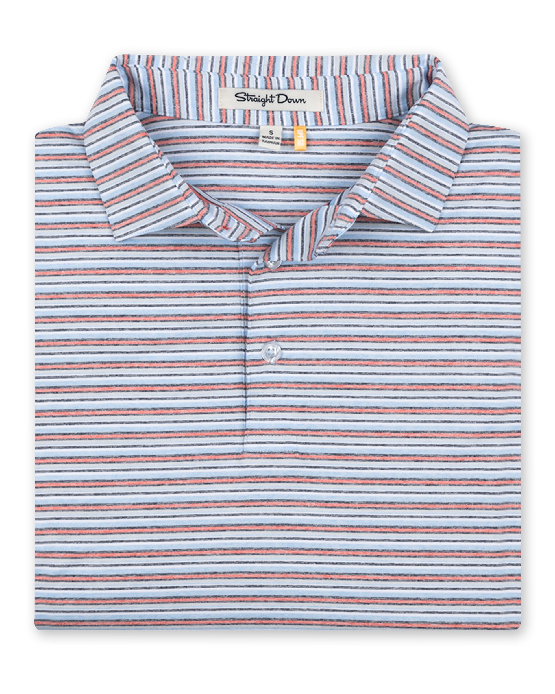 Oceano Stripe Polo - Carolina
