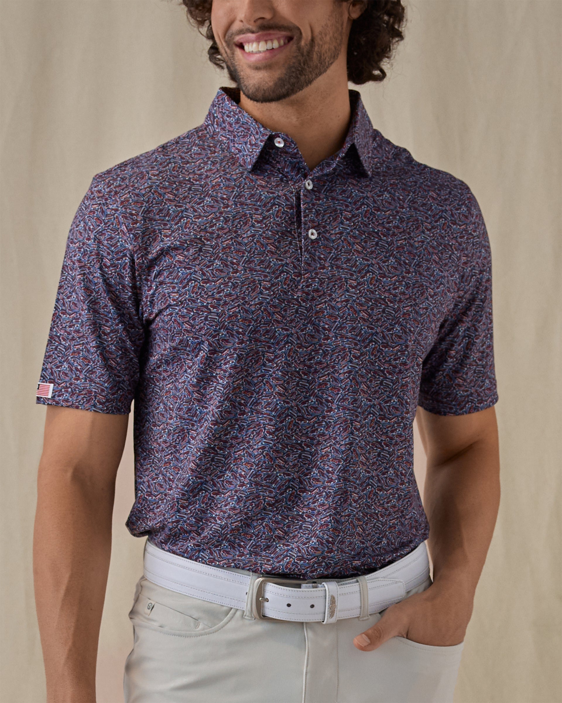American Muscle Polo - New Indigo
