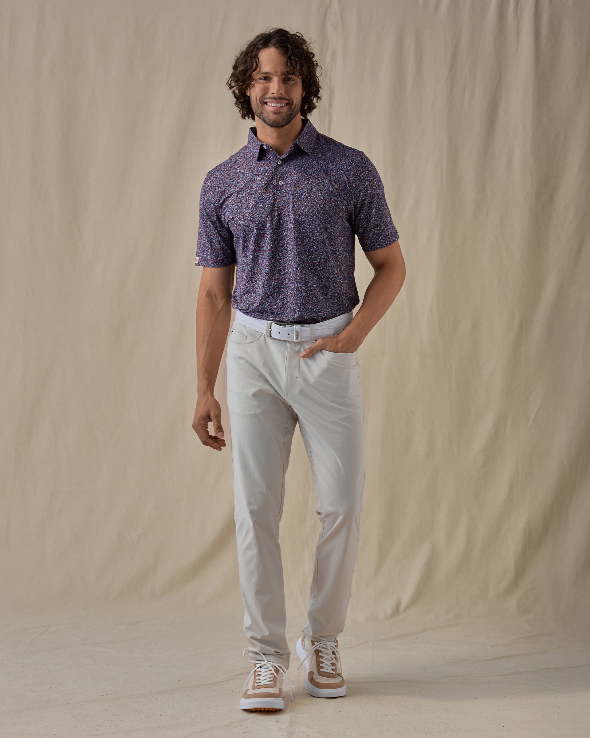 American Muscle Polo - New Indigo
