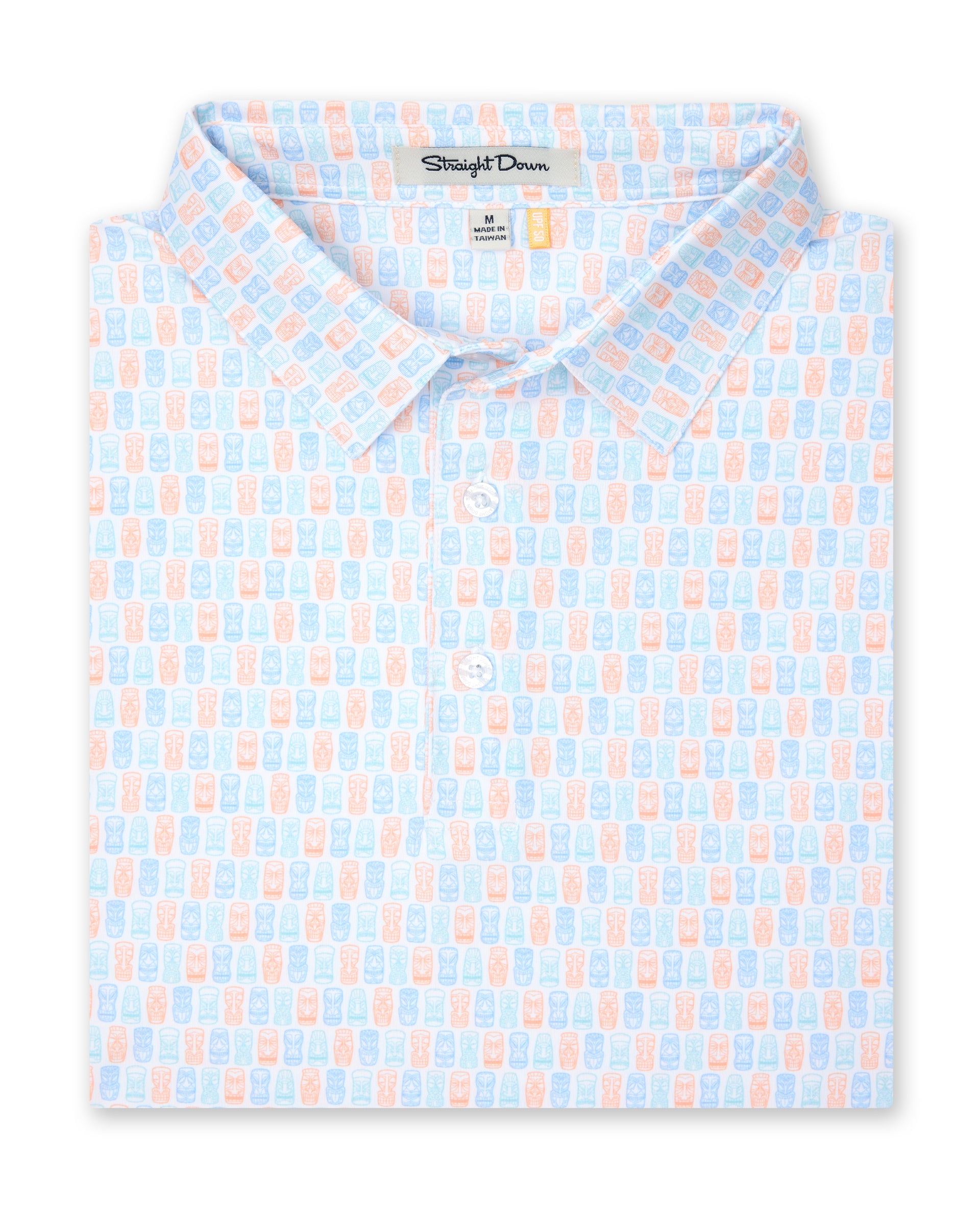 Tiki Bar Polo - White
