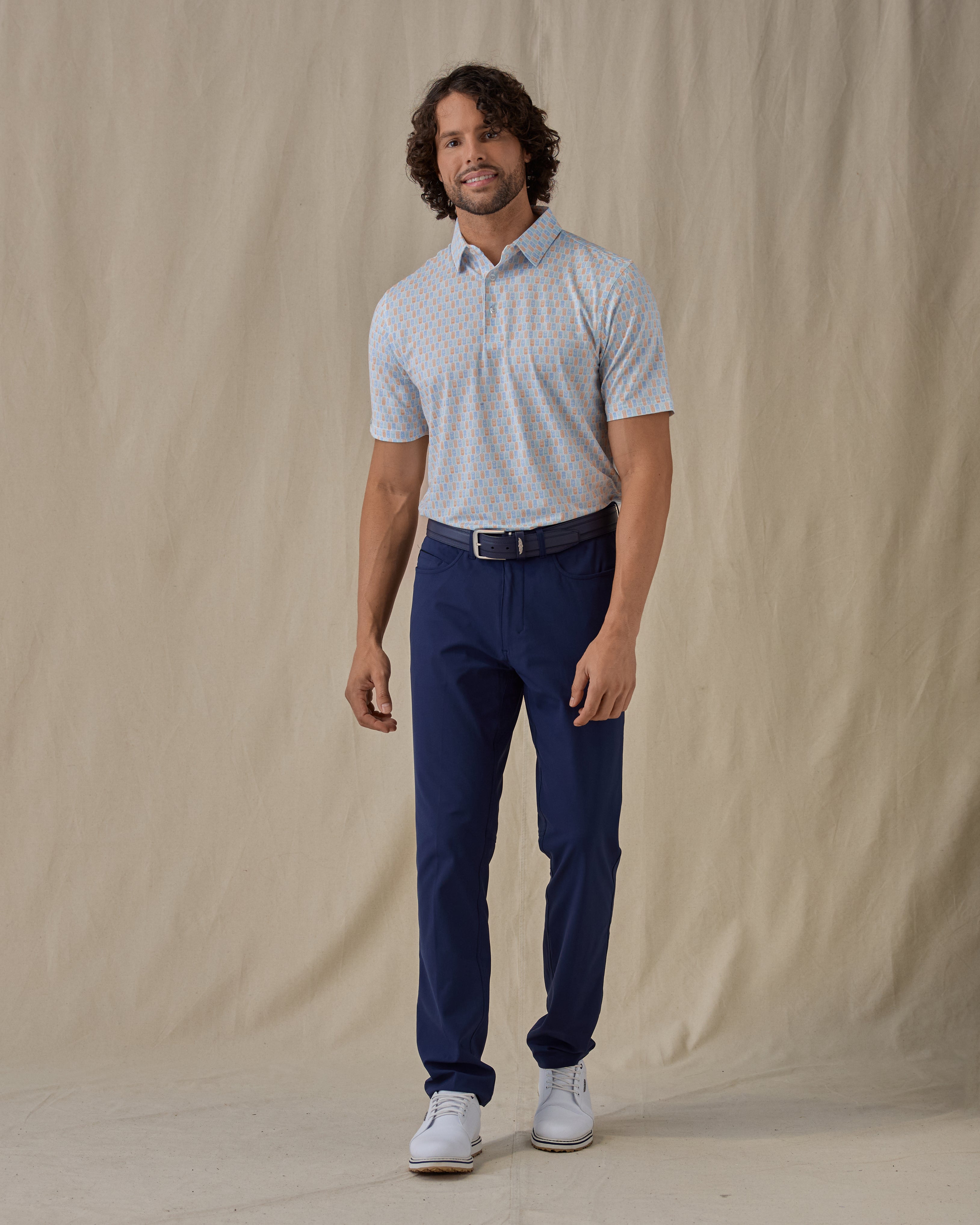 Tiki Bar Polo - White
