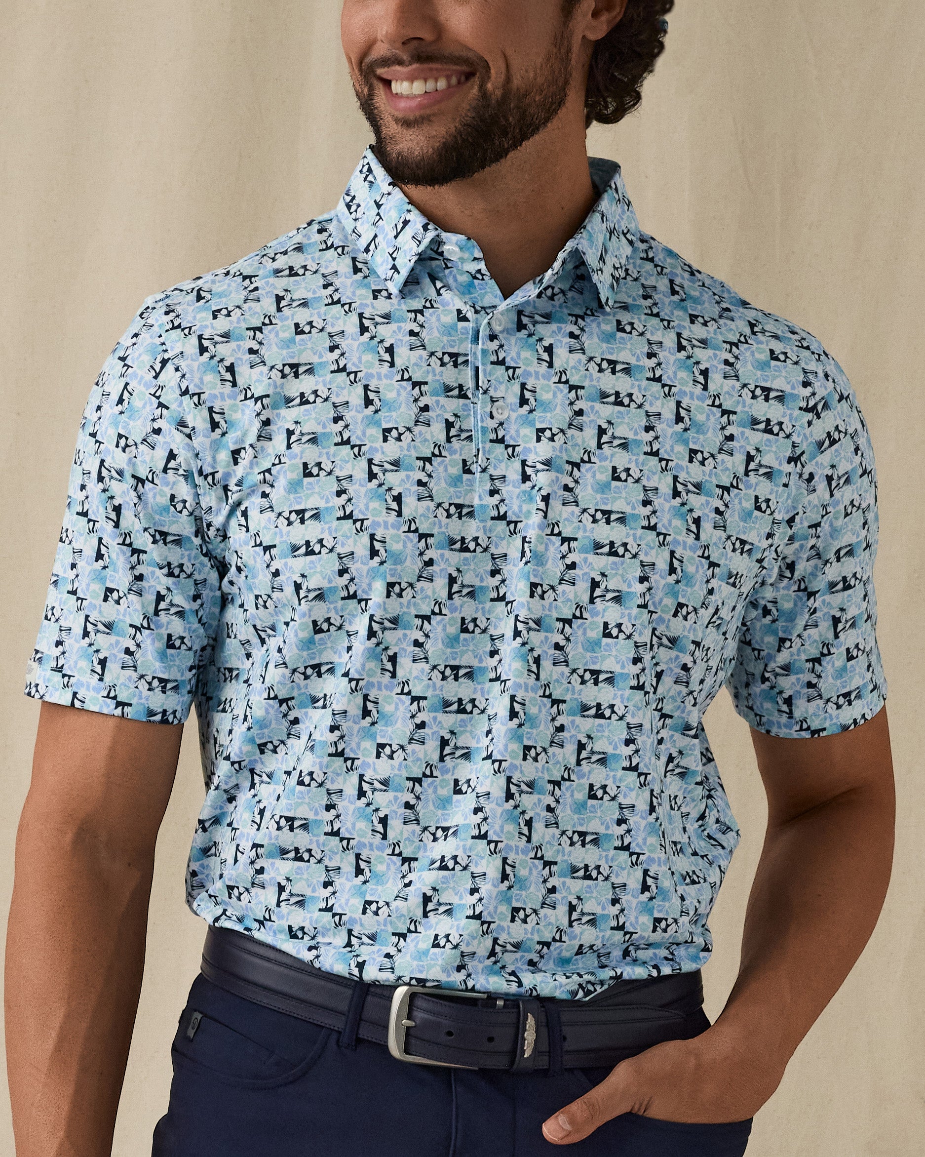 Rocky Point Polo - Green Stone
