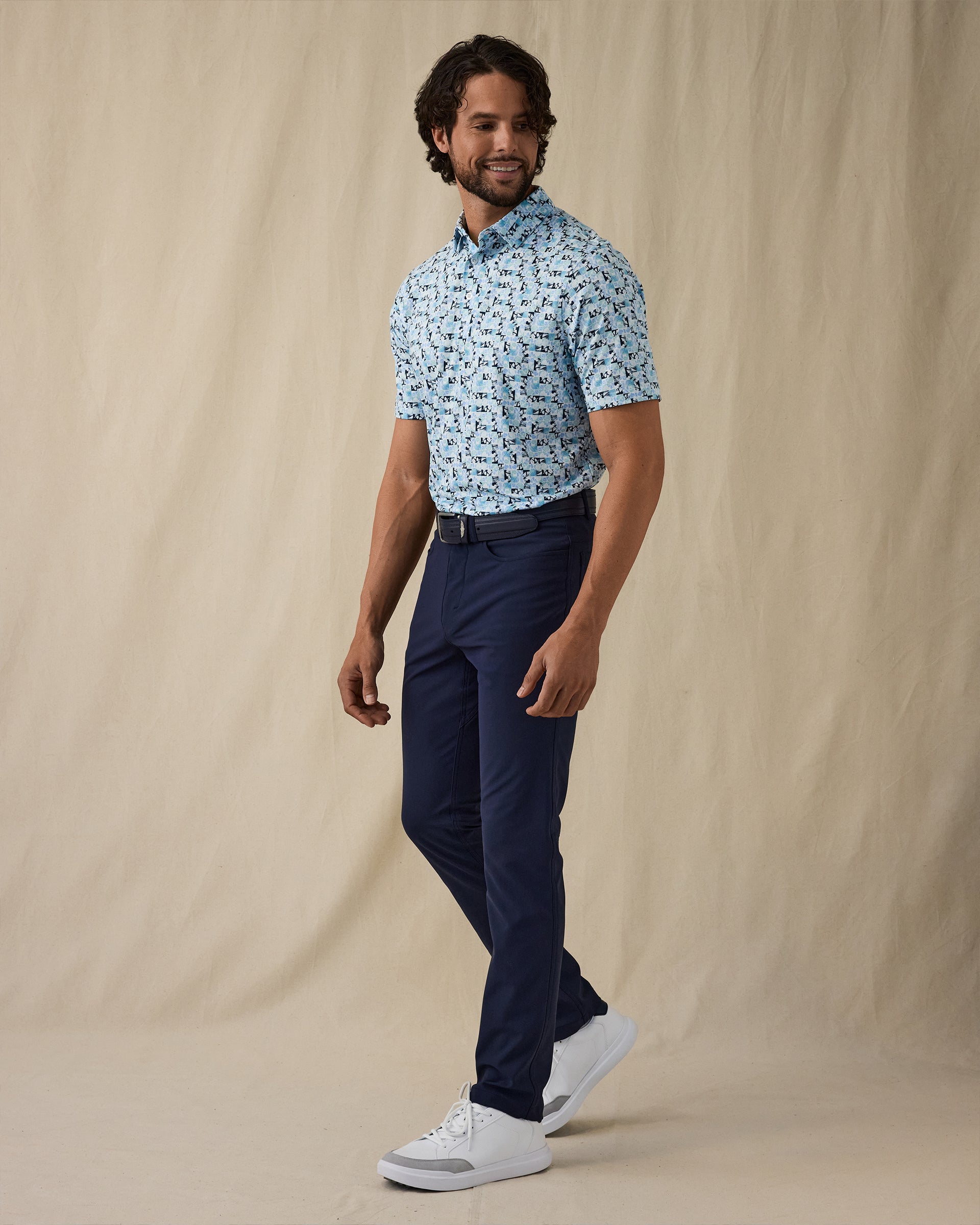 Rocky Point Polo - Green Stone
