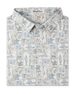 Sam's Seafood Polo in Cream, folded front product view