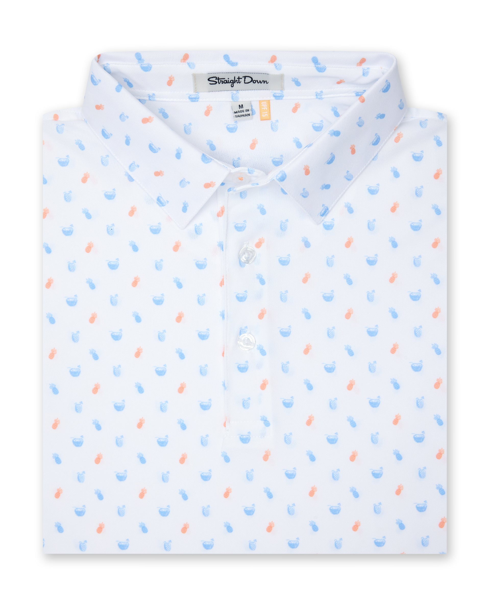 Tropical Daze Polo - Carolina
