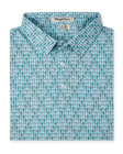 Bagman Polo in Green Stone, folded front product view