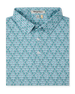 Bagman Polo in Green Stone, folded front product view