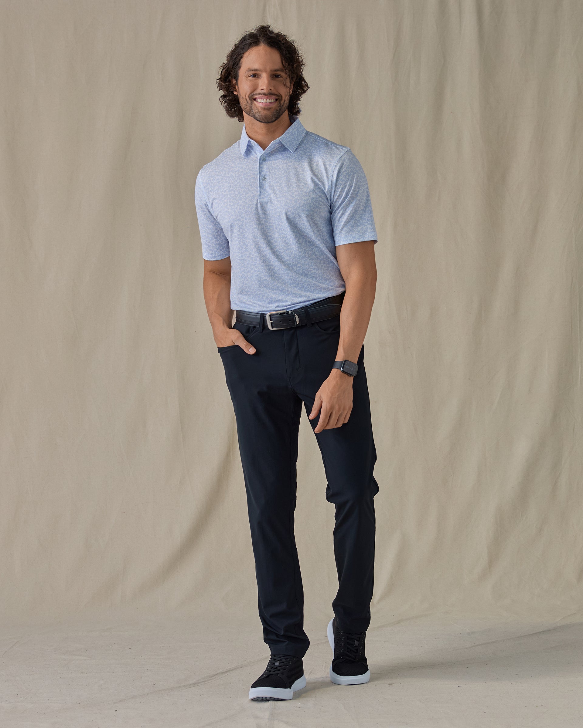 Bamboo Forest Polo - Powder
