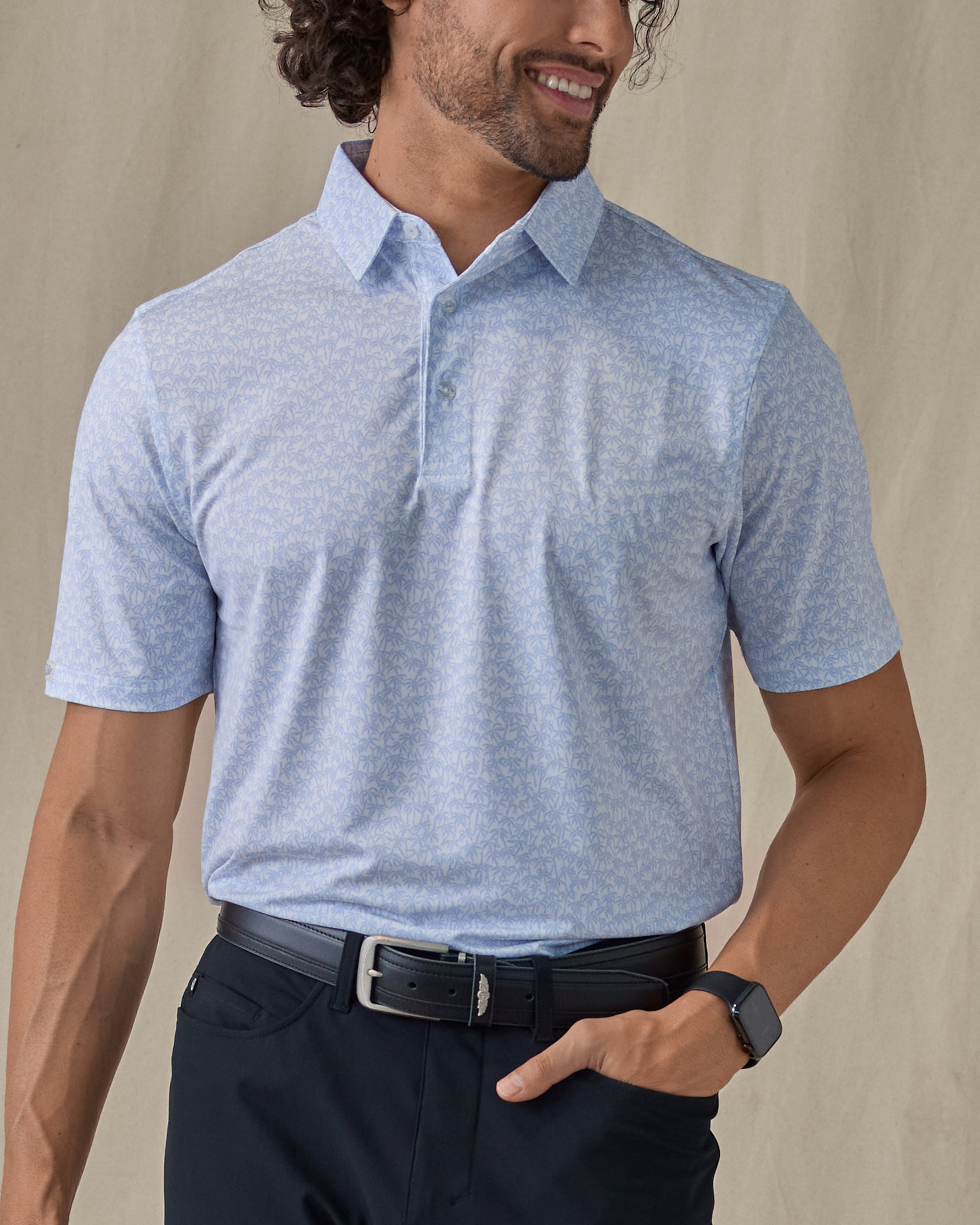 Bamboo Forest Polo - Powder
